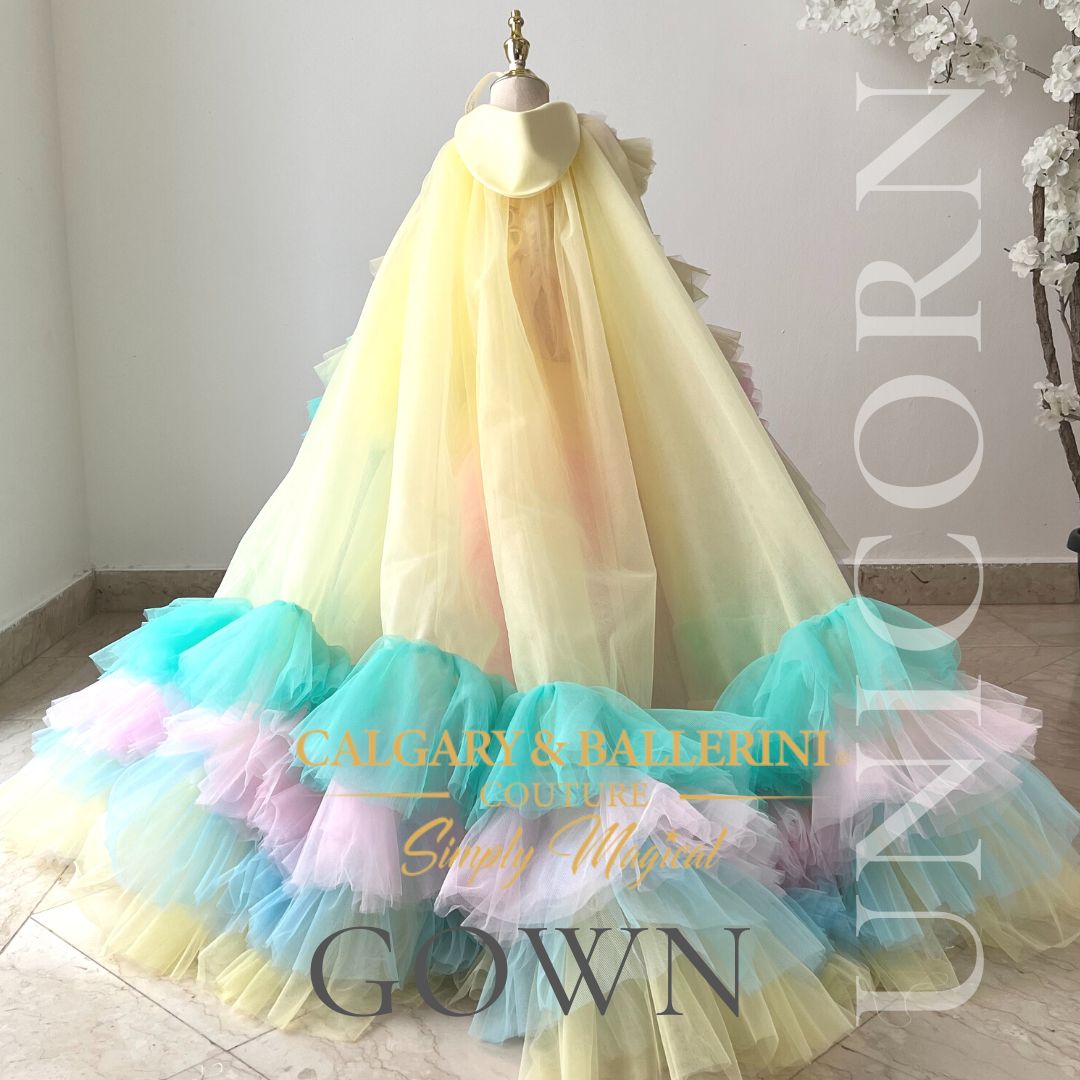 Calgary and Ballerini Unicorn Dress | Rainbow Tutu Dress | Unicorn Costume 8